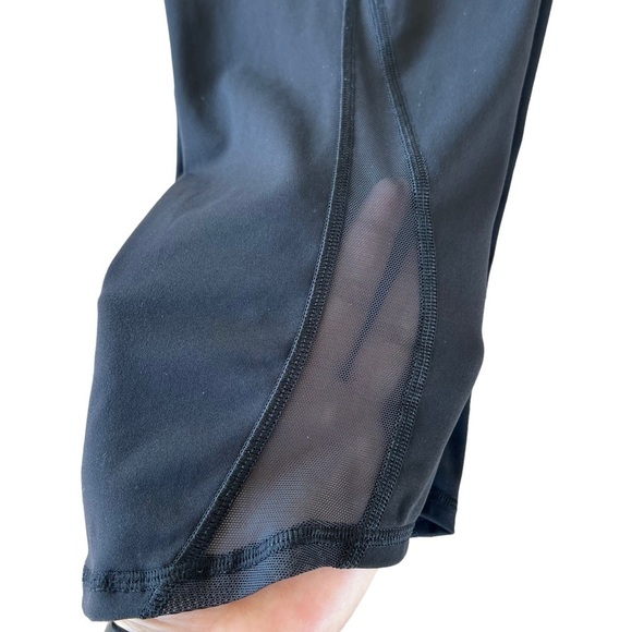 Lululemon Train Times Crop Leggingg 17” W6ADDS Black Mesh Women’s Size 8 GUC - Picture 6 of 10